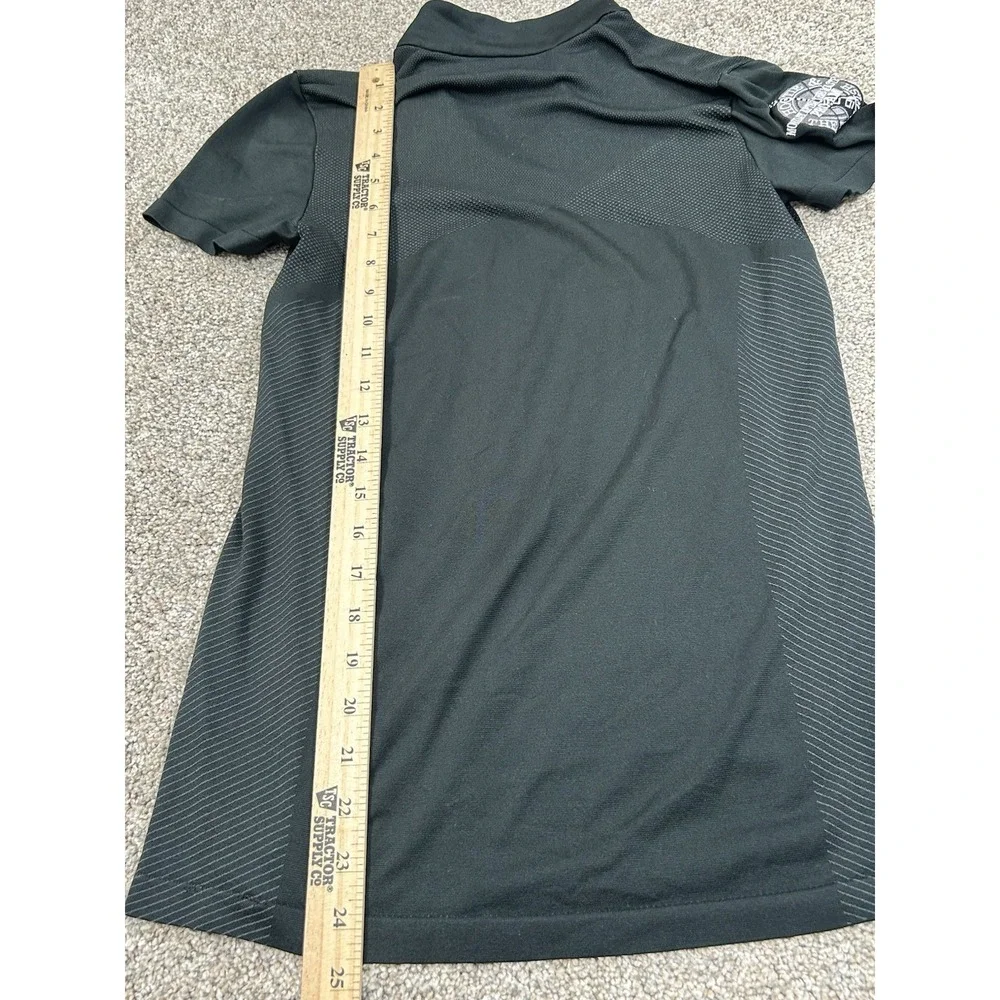 Nike Golf Dri-Fit Black Polo V Neck Women's‎ Small MAM Hootie & Blowfish #0136